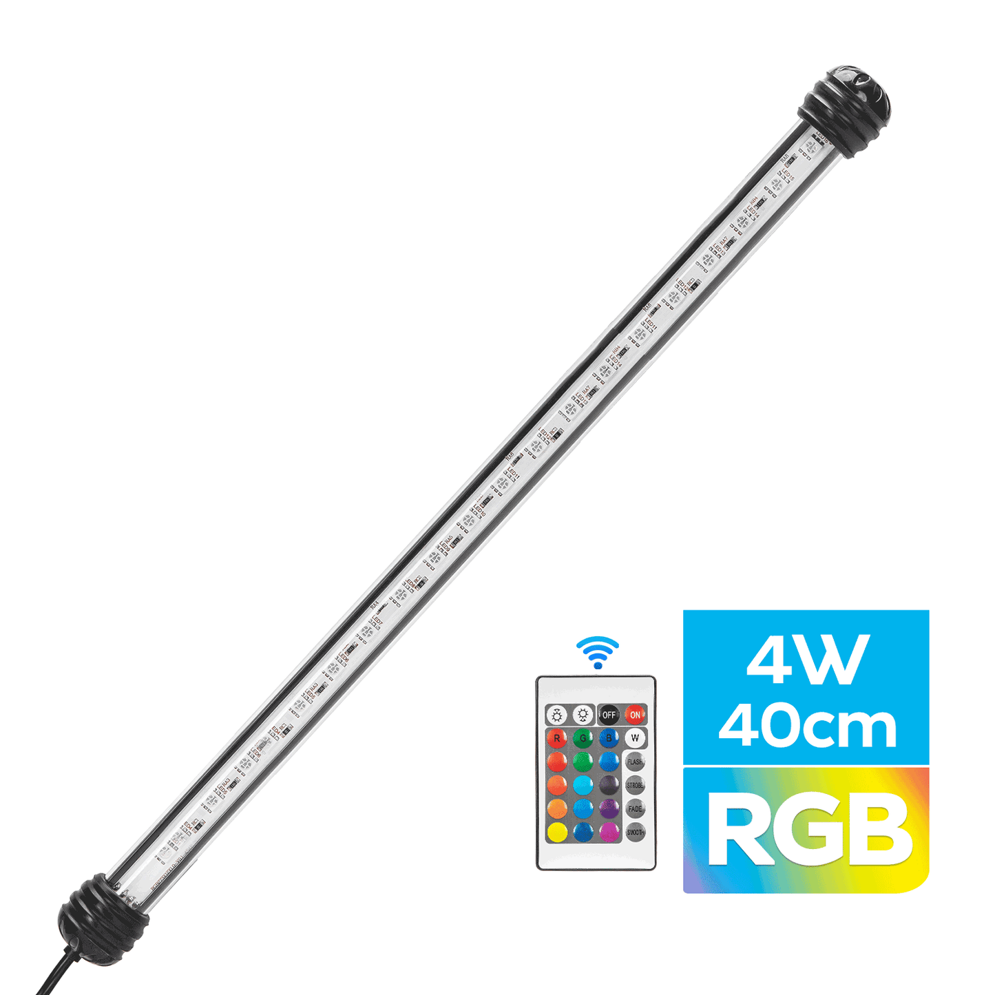 Néon aquarium RVB 4W 40 cm