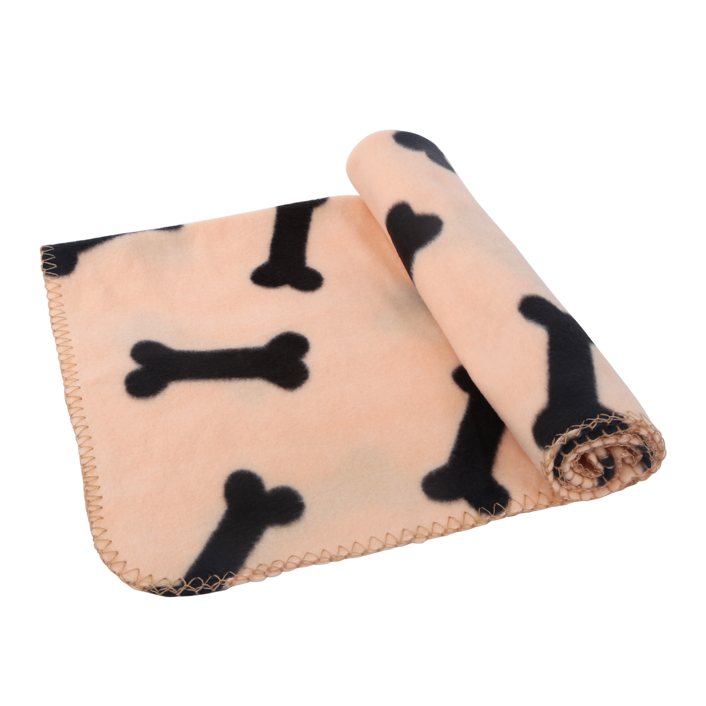 Bone pattern blanket