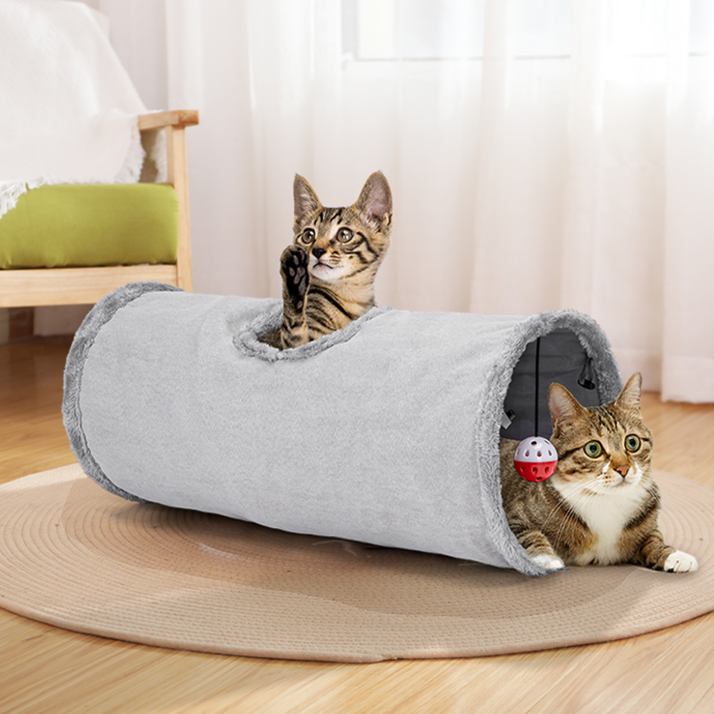 Suede Cat Tunnel