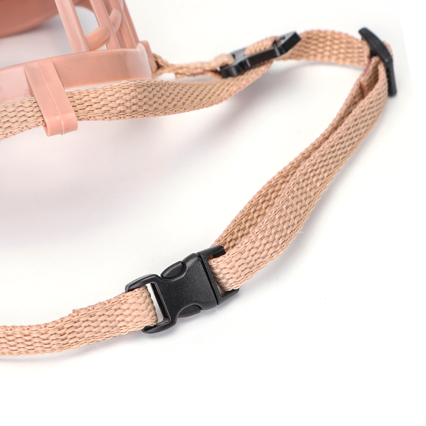 Muselière panier pour chien beige