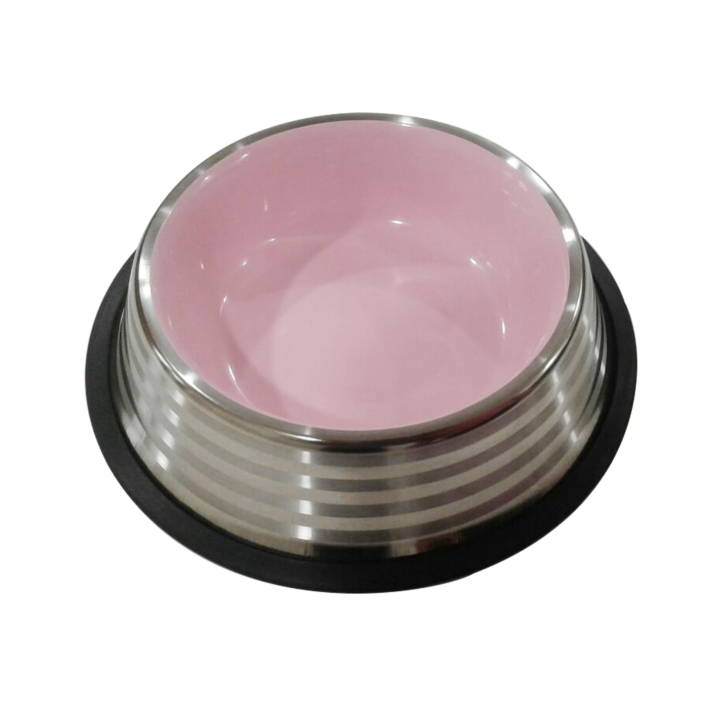 Anti-slip stainless steel bowl