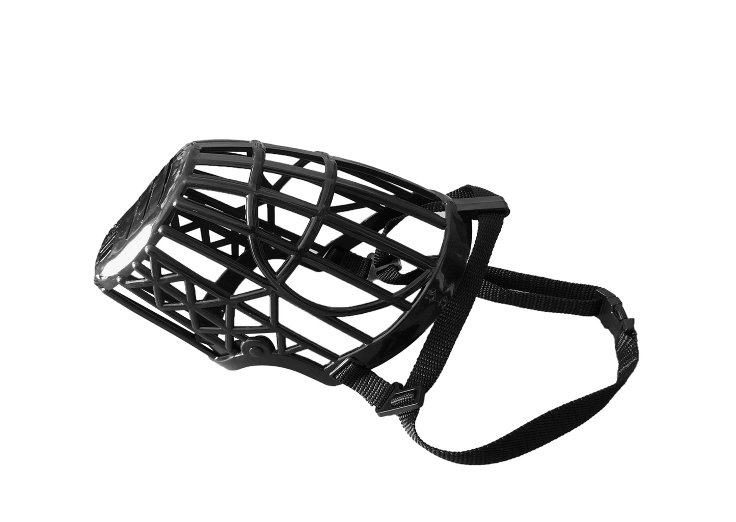 Muselière panier pour chien noir