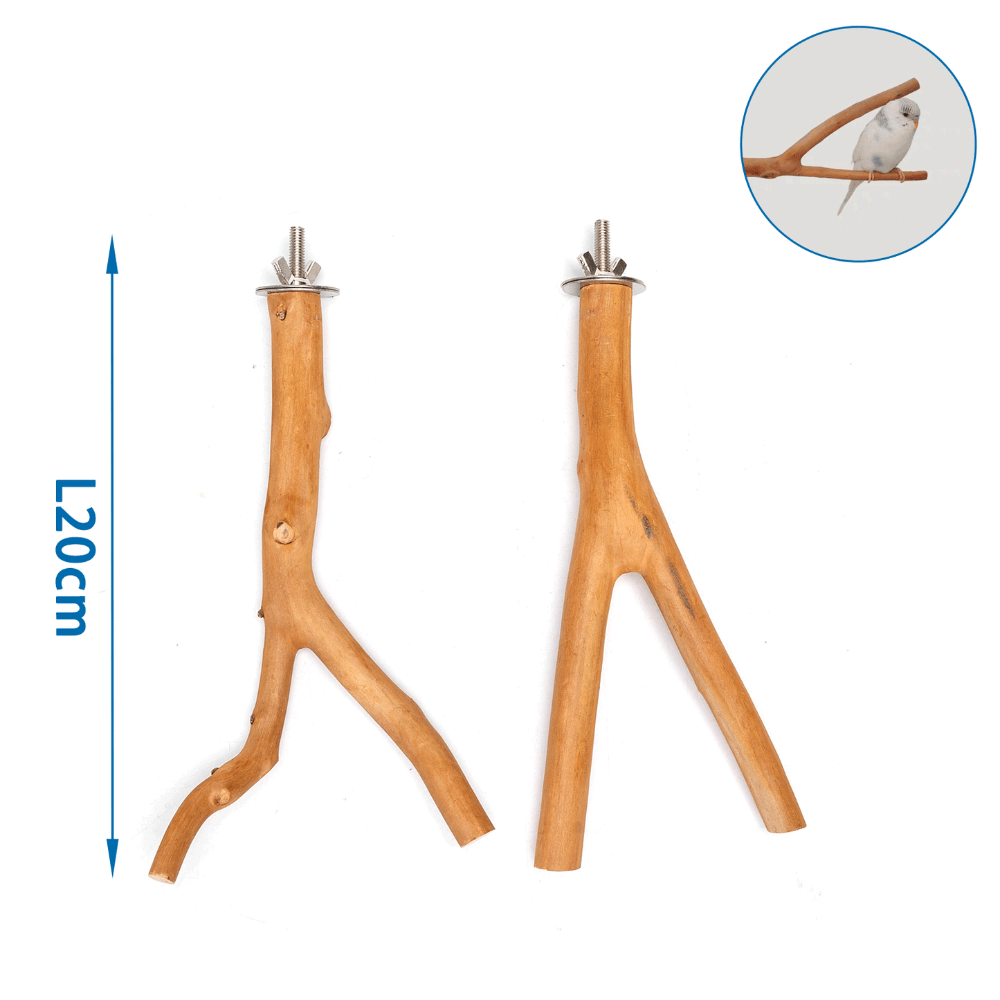 Perchoir forme naturelle 20 cm