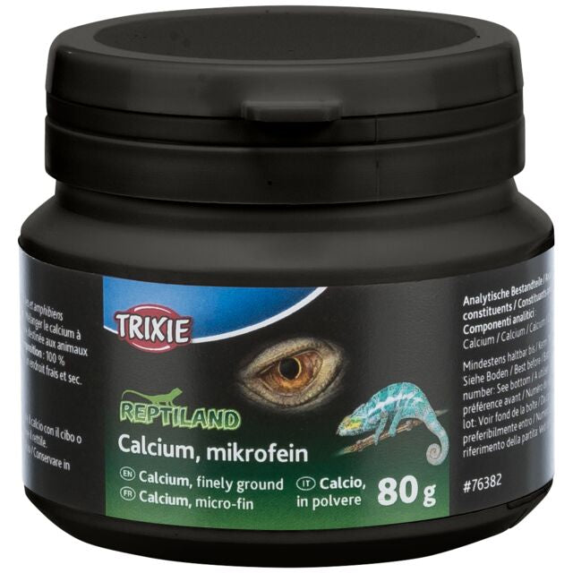 Calcium pour reptile et amphibien