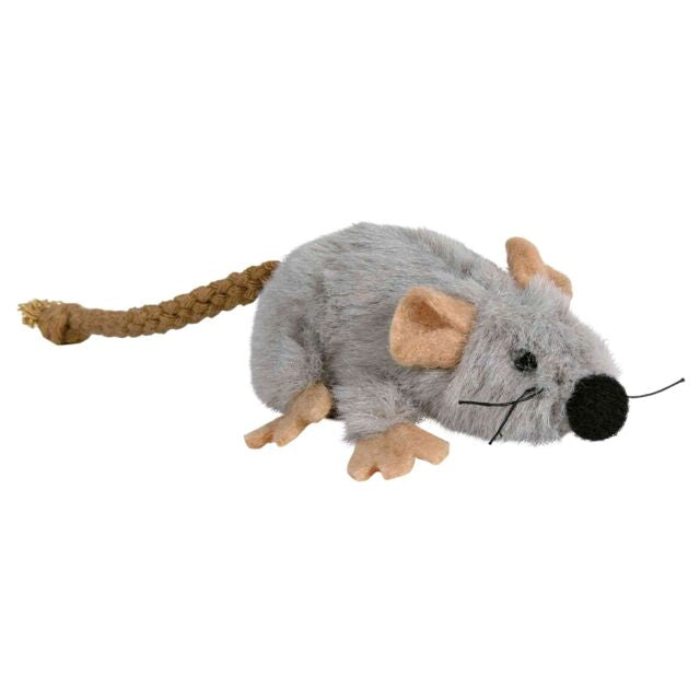 Souris en peluche pour chat