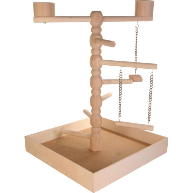 Aire de jeu pour oiseau