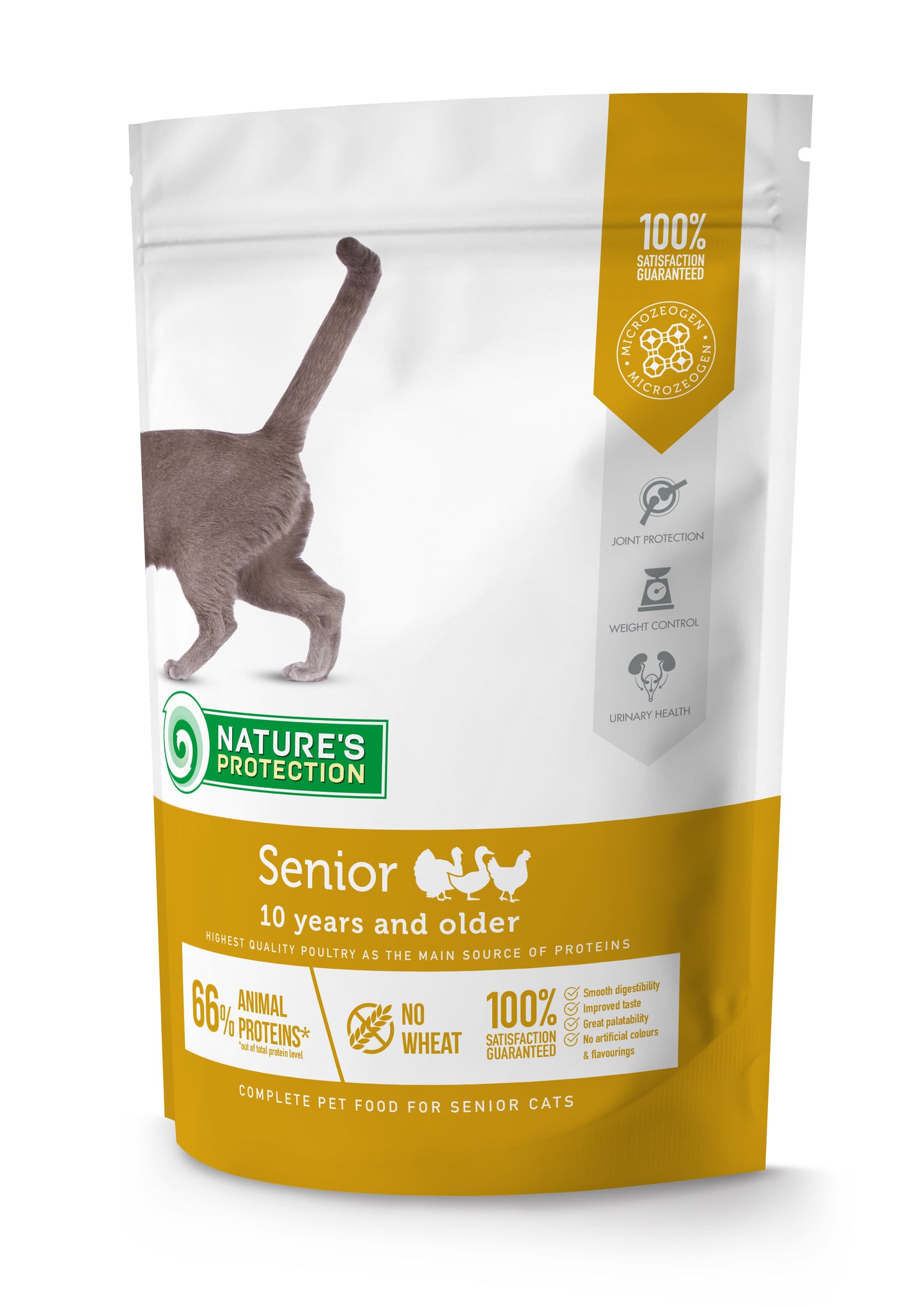 Croquettes Chat Senior Nature's Protection – Pour Maintenir la Santé des Chats Âgés (400g)
